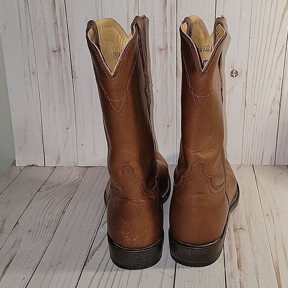 Atomic 79 Nutted Men's 9" Super Roper Calf Boots Waxy Retanned Leather Mens 11 D - Picture 8 of 14